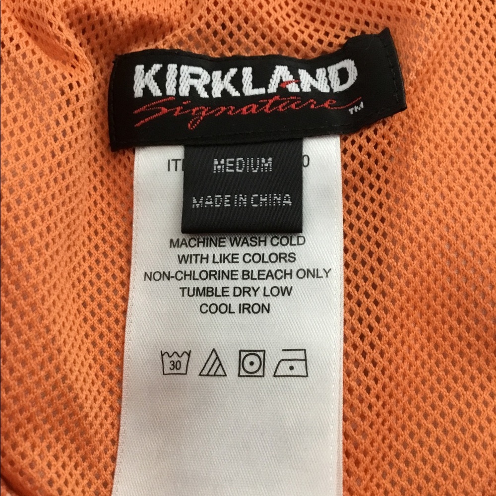 mens orange bathing suit - Picture 4 of 4